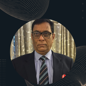 black gold dynamic business circle profile image